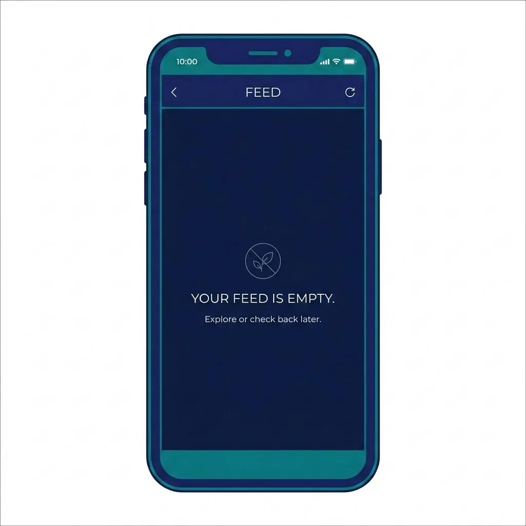 Zero social sharing